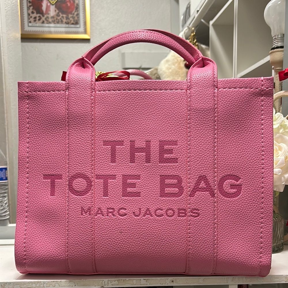 Marc Jacobs Pink Tote Bag… has a tiny mark in the front